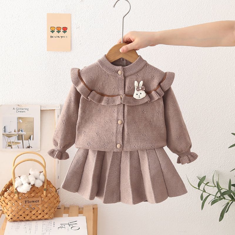 P girls sweater set