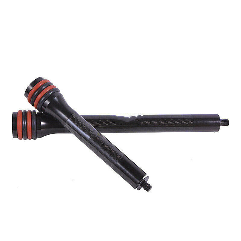 Carbon Fiber Balance Bar 6" 8" Stabilizer Archery Compound Bow Hunting Dampener - Mixbatch