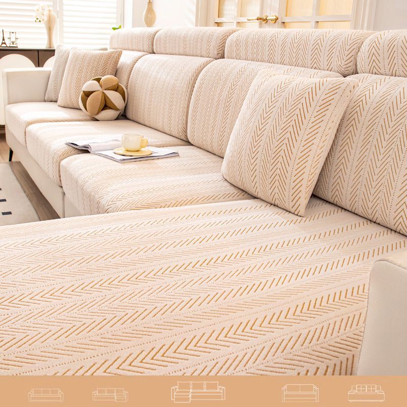 P sofa cover universal all-inclusive durable anti-cat scratch all-season universal solid wood sofa cover high elastic sofa cover