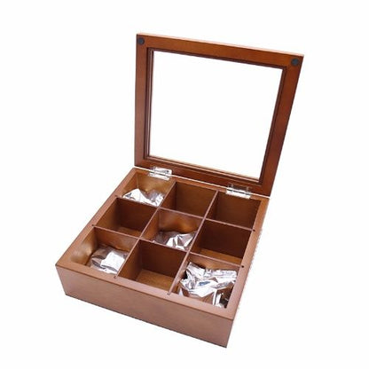P tea box storage box