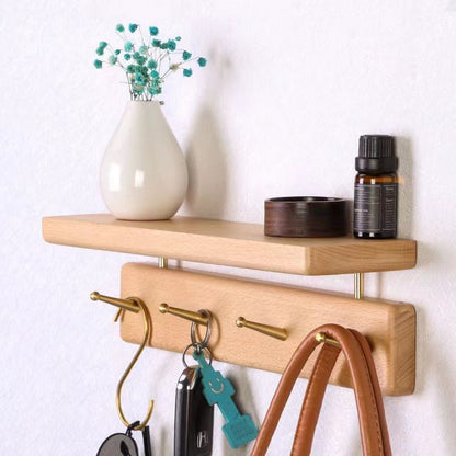 P black walnut hat rack