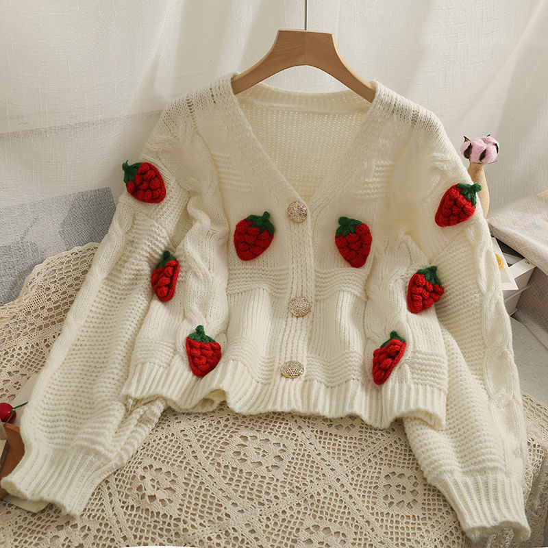 P sweater jacket