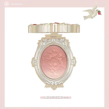 P Embossed Blush