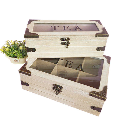 A storage wooden storage box
