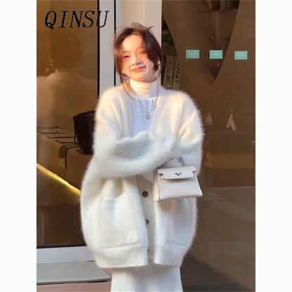 P sweater jacket