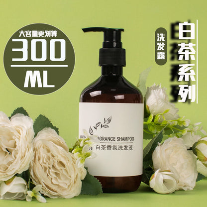P white tea scented shampoo shower gel
