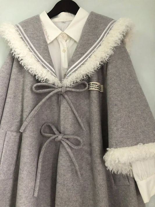 A cape jacket