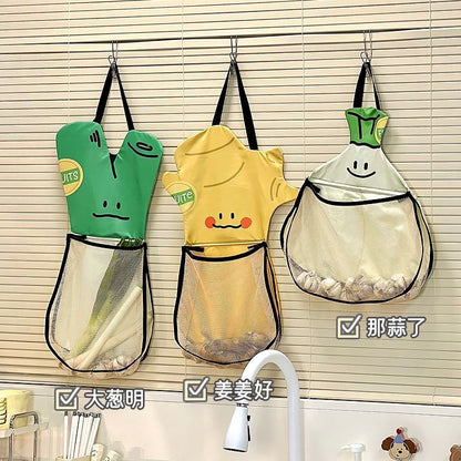 P Onion, ginger and garlic storage bag
