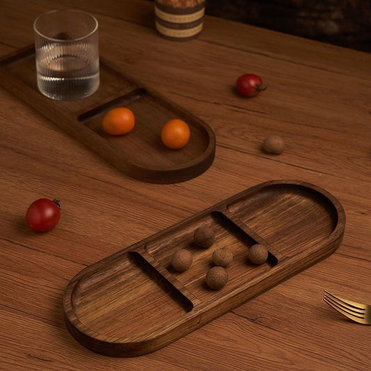 صينية خشبية من خشب الأكاسيا، صينية خبز منزلية، صينية حلويات خشبية 