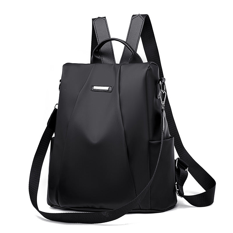 A new trendy Korean version of casual versatile fashion travel backpack travel bag Oxford cloth - Mixbatch