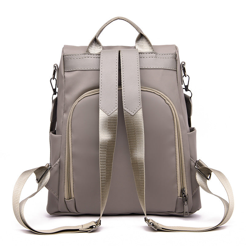A new trendy Korean version of casual versatile fashion travel backpack travel bag Oxford cloth - Mixbatch