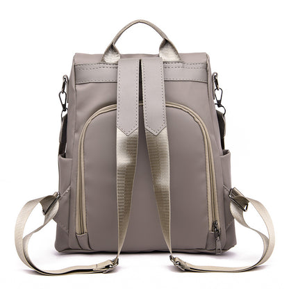 A new trendy Korean version of casual versatile fashion travel backpack travel bag Oxford cloth - Mixbatch