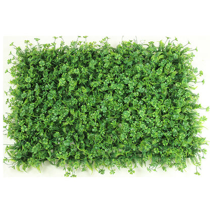 A simulated plant wall background wall