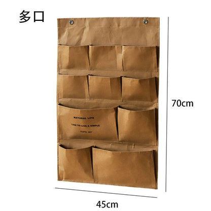 P Kraft paper storage hanging bag storage bag