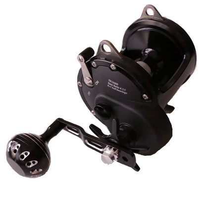 A Metal boat fishing wheel TR10000 sea fishing trolling South oil drum wheel 30KG brake anti-corrosion fishing wheel
