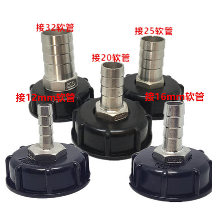 IBC Tank Fittings – Acid, Alkali & Oil Resistant – Stainless Steel Adapter – Reducing Connectors – 1/2'' 3/4'' 1'' 32mm
