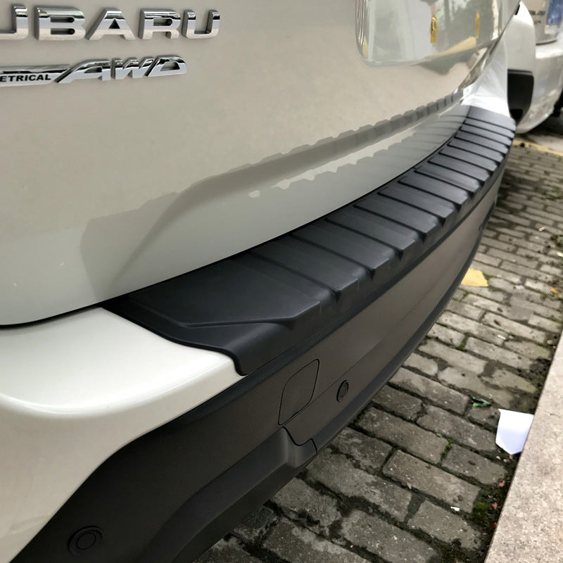 ينطبق على سيارة سوبارو XV، قضيب حماية خلفي أصلي من الراتنج، قضيب حماية خارجي للسيارة، صندوق خلفي 