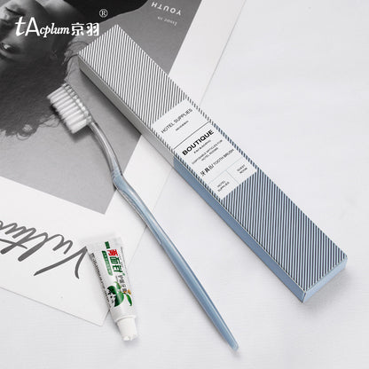 Hotel special disposable toiletries, hotel disposable soft bristle toothbrush set