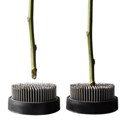 A Stainless Steel Flower Arrangement Base Needle Tool