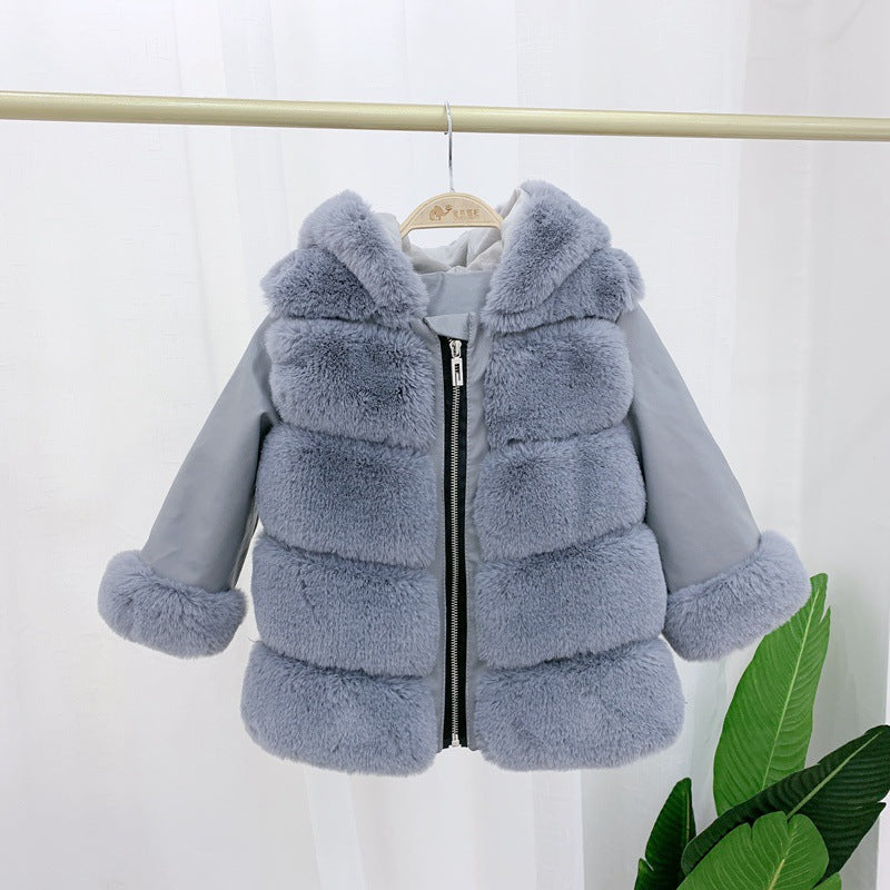 A children's and adolescent coat