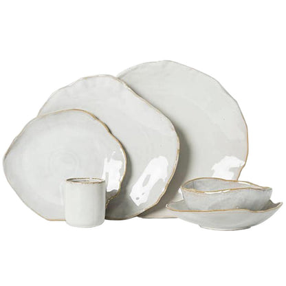 A Creative Personality Ceramic Plate Nordic Tableware Hotel Western Food Plate Steak Pasta Plate Salad Bowl