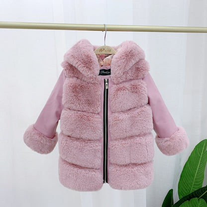 A children's and adolescent coat