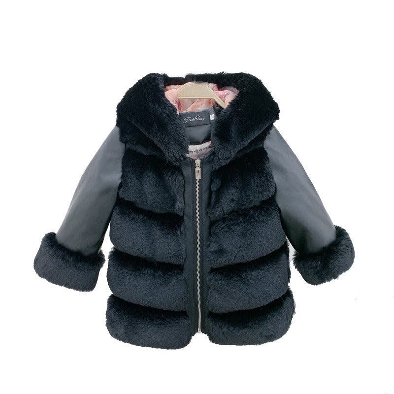 A children's and adolescent coat