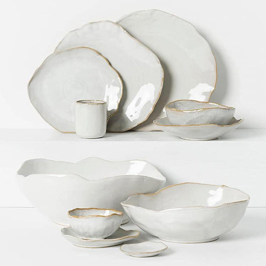 A Creative Personality Ceramic Plate Nordic Tableware Hotel Western Food Plate Steak Pasta Plate Salad Bowl