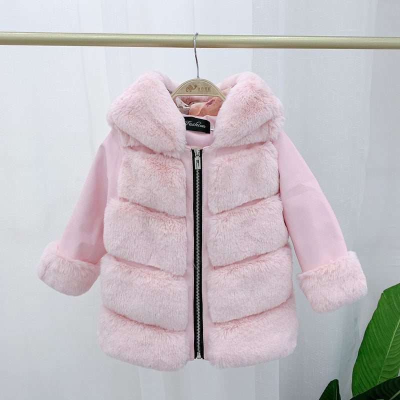 A children's and adolescent coat