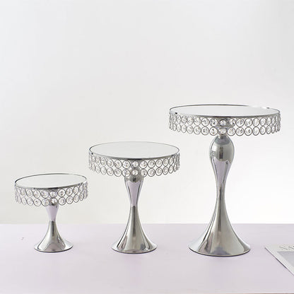 A cake stand dessert table