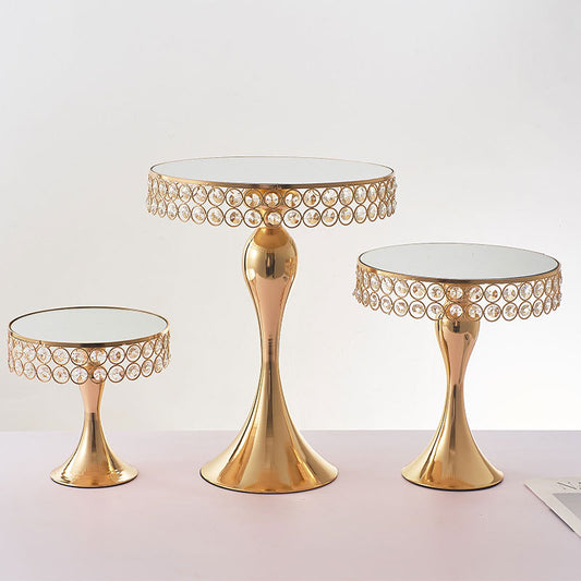 A cake stand dessert table
