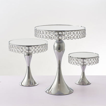 A cake stand dessert table