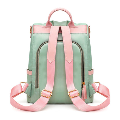 A new Oxford cloth contrasting color fashion backpack - Mixbatch