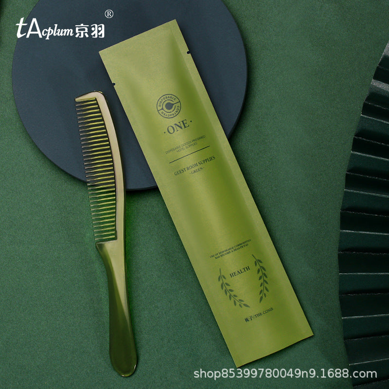 Hotel Supplies Disposable Washing Toothbrush Toothpaste Set High-end Hotel Homestay Special Toothware