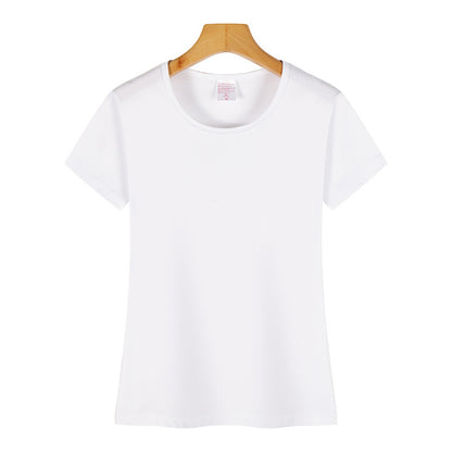 A modal t-shirt men's short-sleeved hot sublimation blank advertising shirt work clothes DIY thermal transfer t-shirt manufacturers wholesale - Mixbatch