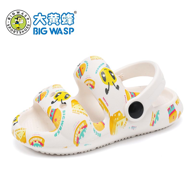 P bumblebee children's sandals men's and women's bag head sandals summer middle and small children's foot protection beach shoes lightweight baby cool slippers
