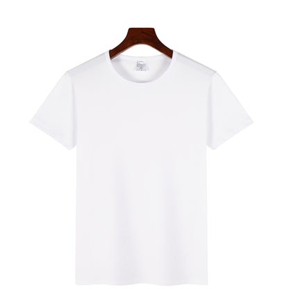 A modal t-shirt men's short-sleeved hot sublimation blank advertising shirt work clothes DIY thermal transfer t-shirt manufacturers wholesale - Mixbatch