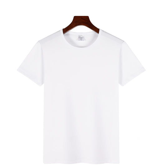 A modal t-shirt men's short-sleeved hot sublimation blank advertising shirt work clothes DIY thermal transfer t-shirt manufacturers wholesale - Mixbatch