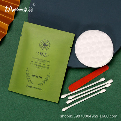 Hotel Supplies Disposable Washing Toothbrush Toothpaste Set High-end Hotel Homestay Special Toothware