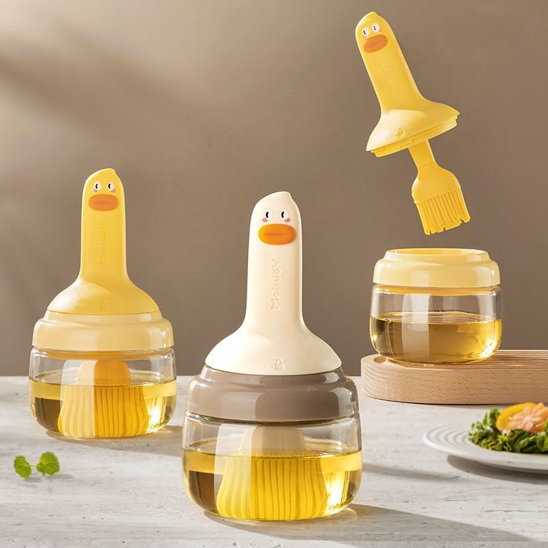 A silicone oil brush set