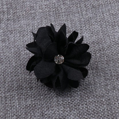 A Korean fabric DIY handmade hair accessories head accessories hot brick litmus flower jewelry accessories brooch flower - Mixbatch