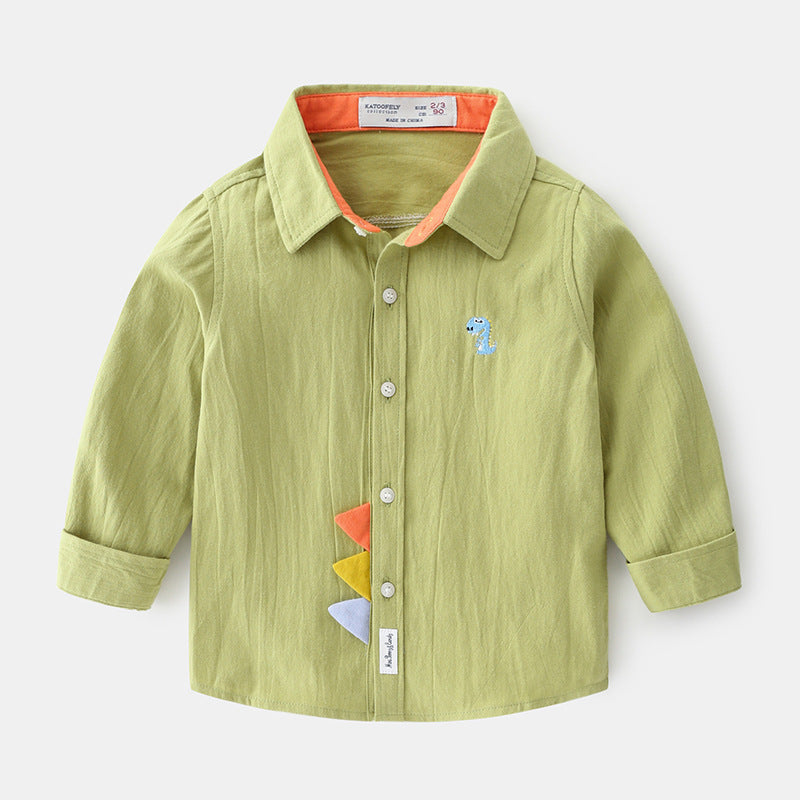 A Children's clothing Boys cotton shirts Shirts wholesale - Mixbatch