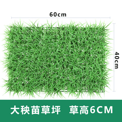 A simulated plant wall background wall