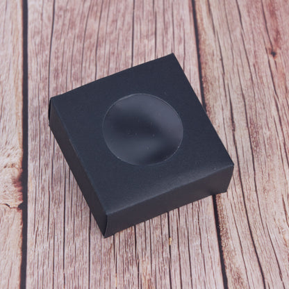 A Handmade soap small pendant packaging box, simple air cushion box, colorful cute jewelry box, sandalwood paper box MOQ: 2000PIECE - Mixbatch