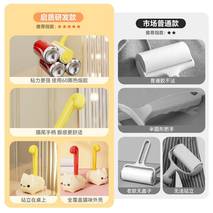 P roller hair sticker