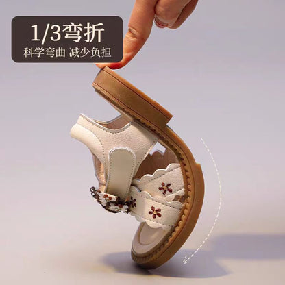 P summer new fashion princess shoes open-toed sandals versatile small fragrant beach shoes