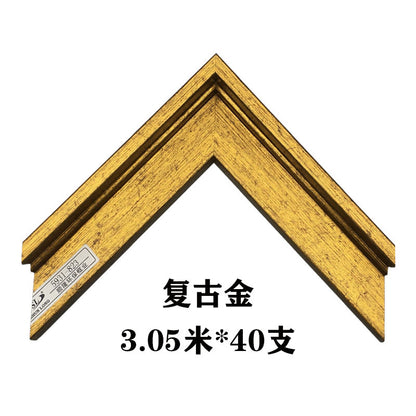 A L type frameless ps foam line photo frame strip picture frame mounted oil painting outer frame hydraulic meter photo frame