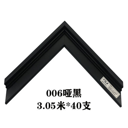 A L type frameless ps foam line photo frame strip picture frame mounted oil painting outer frame hydraulic meter photo frame