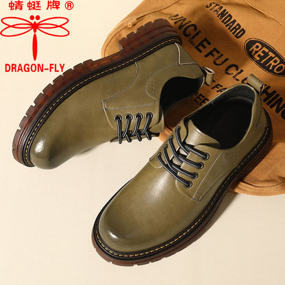 P cowhide shoes