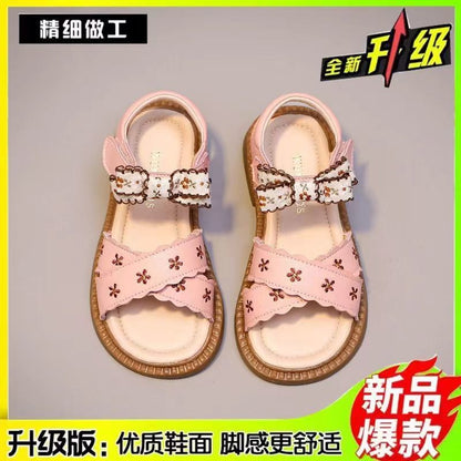 P summer new fashion princess shoes open-toed sandals versatile small fragrant beach shoes